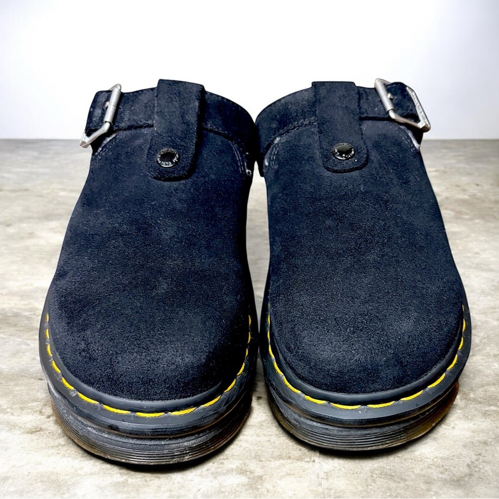 Dr Martens Zebzag Suede Slingback Platform Mules Women’s 9 - Picture 2 of 13